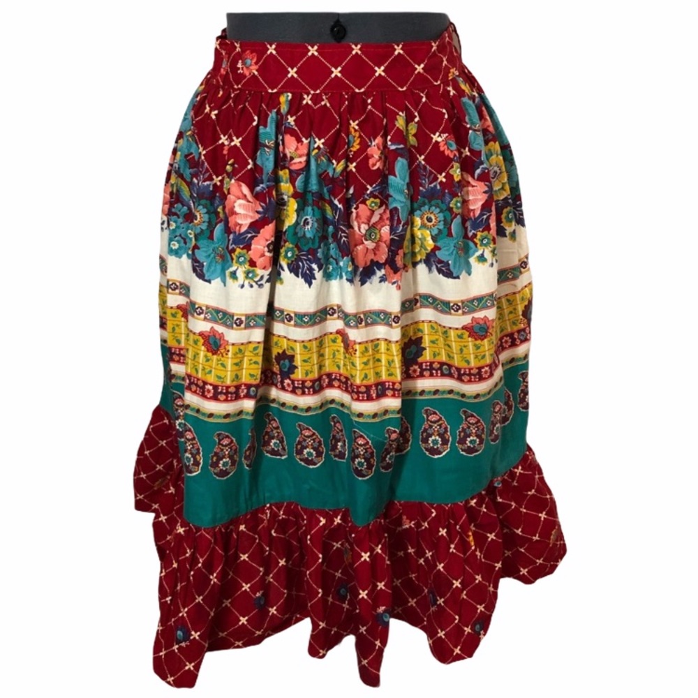 2/$25 sale Vintage floral skirt